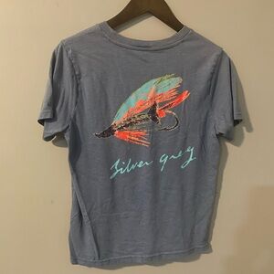 Blue Gray Reel Thing Tee Shirt